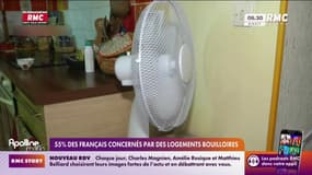 55 % des Français concernés par des logements bouilloires
