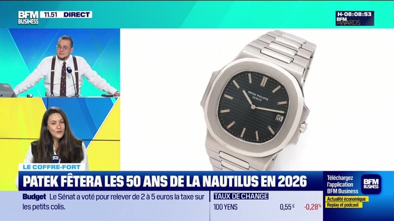 Le coffre-fort : Patek fêtera les 50 ans de la Nautilus en 2026 - 02/12