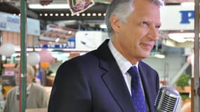 Dominique de Villepin était l'invité de Jean-Jacques Bourdin ce vendredi, en direct du marché de Drancy, en Seine-Saint-Denis