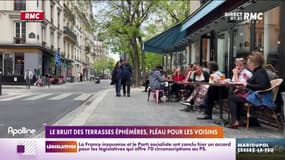 Une terrasse de café à Paris