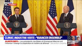 Joe Biden sur les subventions à l'industrie: "Nous allons créer des emplois aux États-Unis mais pas aux dépens de l'Europe"