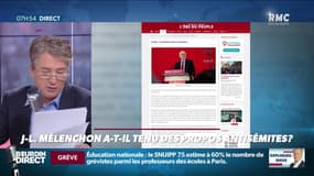 Nicolas Poincaré : Jean-Luc Mélenchon a-t-il tenu des propos antisémites ? - 16/12