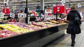 Dans un supermarché français. (photo d'illustration)