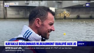 Kayak: le Boulonnais Maxime Beaumont qualifié pour les Jeux olympiques 