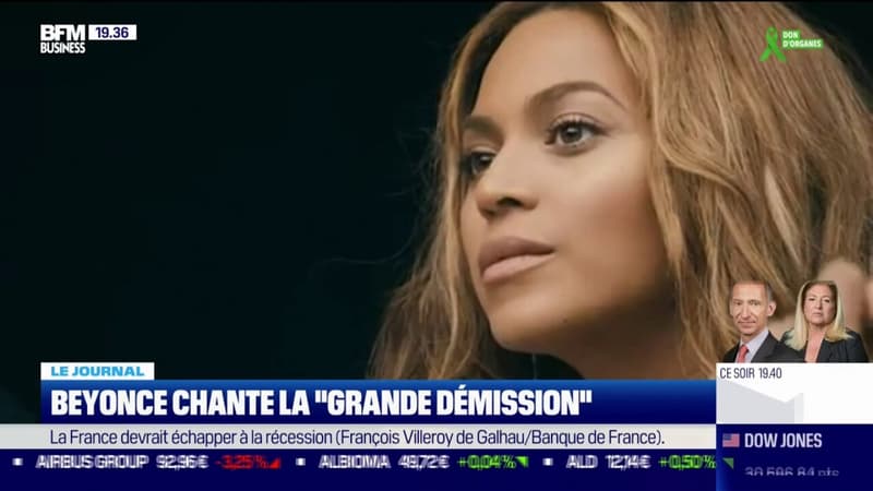 Beyoncé chante la grande démission