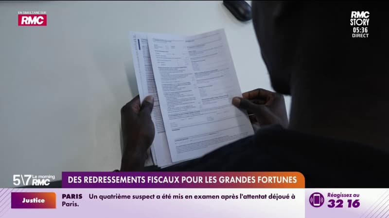 Des redressements fiscaux pour les grandes fortunes