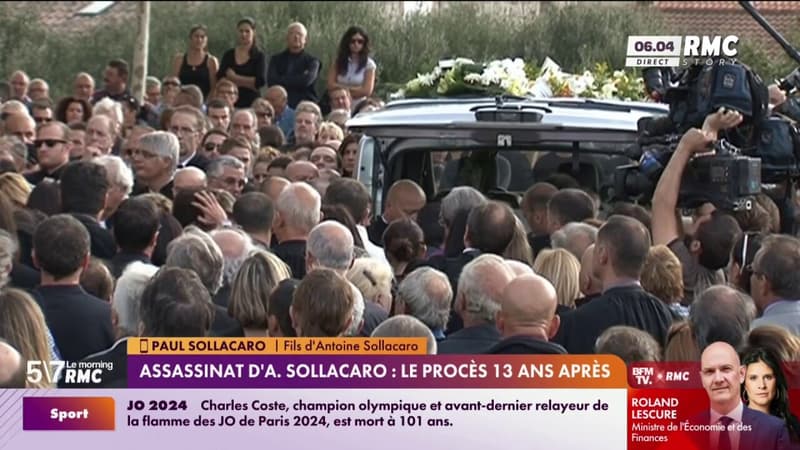 Le fils d'Antoine Sollacaro s'exprime au micro de RMC