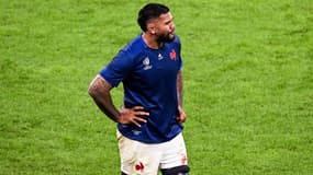 Romain Taofifenua, le 15 octobre 2023, au Stade de France