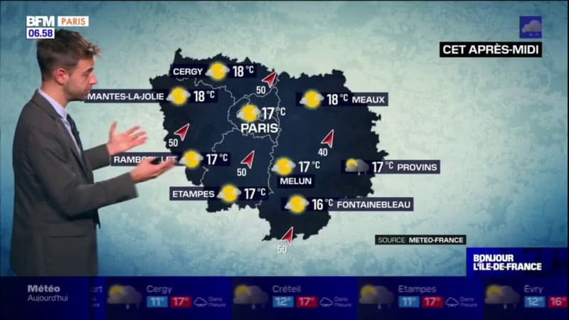 Météo Île-de-France: journée nuageuse avec des éclaircies dans l'après-midi