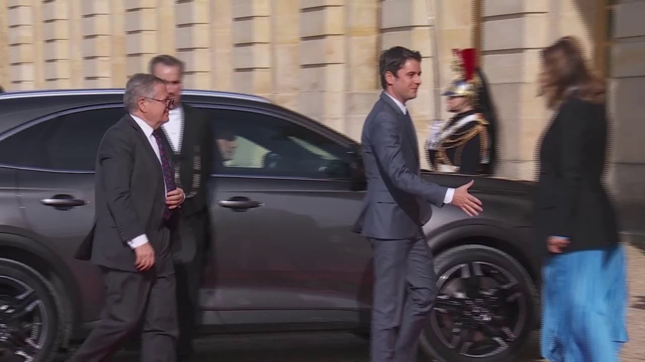 Arrivée Attal