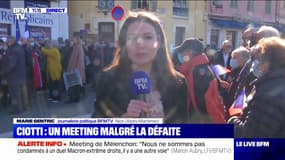 Malgré sa défaite, Éric Ciotti tient un meeting à Nice pour remercier ses soutiens