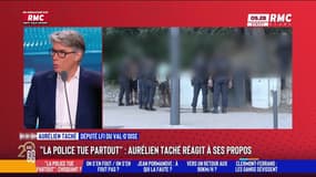 « La police tue partout en France » : le député LFI Aurélien Taché explique ses propos dans les GG