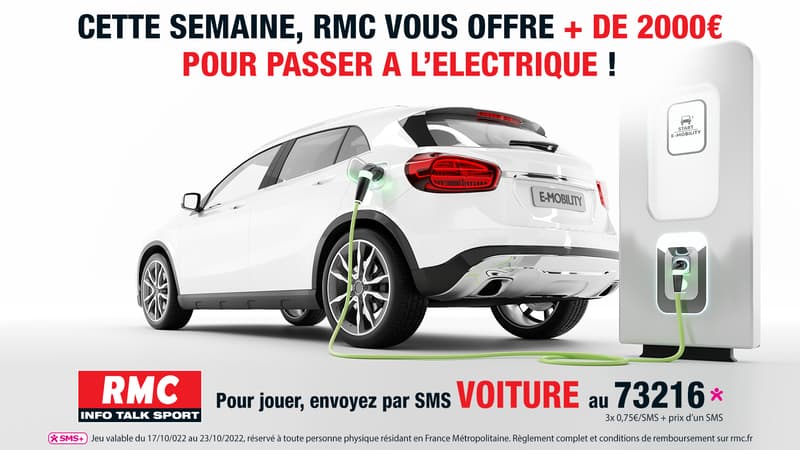 Grand jeu RMC voiture électrique