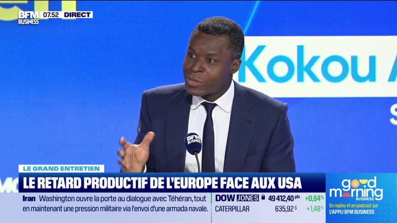 Le retard productif de l'Europe face aux Etats-Unis