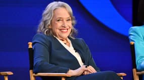 L'actrice Kathy Bates durant la présentation de la série "Matlock" en juillet 2024