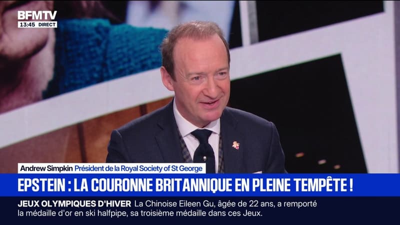 Affaire Epstein: le roi "Charles loge son frère" Andrew, détaille Andrew Simpkin, président de la Royal Society of St George