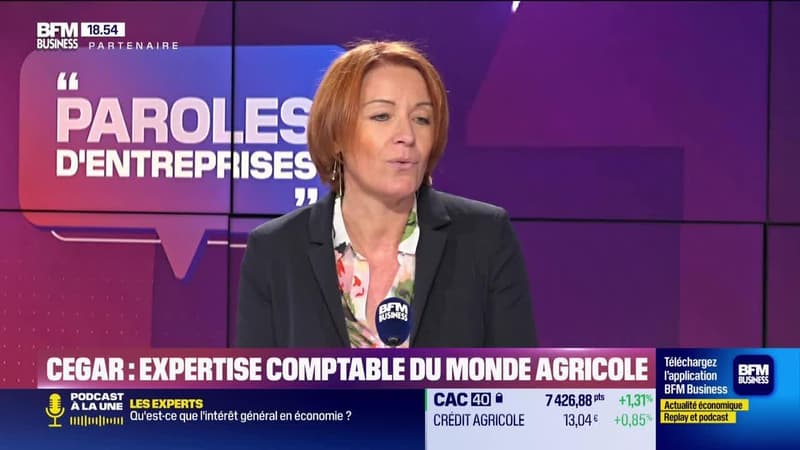 Laurence Lemasle Svec (Cegar) : Cegar, expertise comptable du monde agricole - 07/12