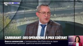 Baisse des prix du carburant: "Ça va être à peu près durable", estime le président "stations-services et énergies nouvelles" chez Mobilians 