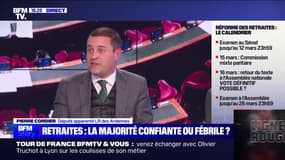 Retraites: "Élisabeth Borne n'aura pas de majorité à l'Assemblée nationale" affirme Pierre Cordier, député apparenté LR