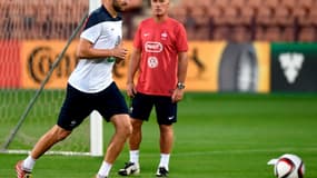 André-Pierre Gignac et Didier Deschamps