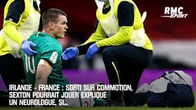 Irlande - France : Sorti sur commotion, Sexton pourrait jouer explique un neurologue, si...
