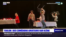 Toulon: des comédiens amateurs créent une pièce de théâtre