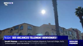 Certains vacanciers prolongent leurs vacances au soleil dans le sud de la France