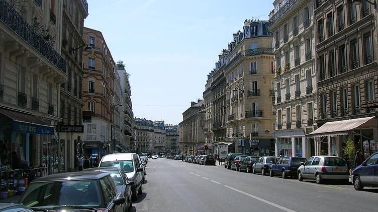 La rue Monge, dans le 5è arrondissement