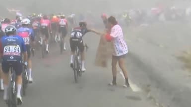 Julian Alaphilippe sur la 14e étape du Tour de France, le 19 juillet 2025