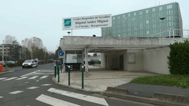 L'hôpital André-Mignot du centre hospitalier de Versailles, au Chesnay-Rocquencourt.