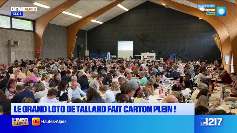 Tallard: le grand loto a séduit petits et grands