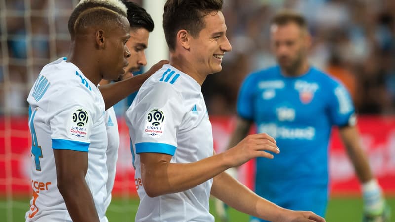 Clinton NJie et Florian Thauvin