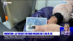 Menton: le ticket de bus passe désormais à 2 euros