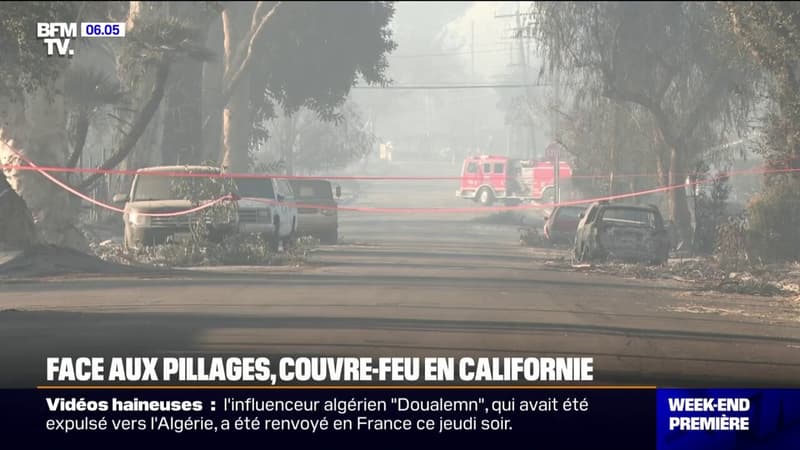 Incendies à Los Angeles: couvre-feu en Californie face aux pillages