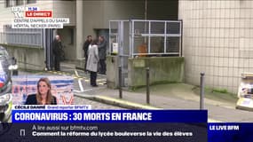 Coronavirus : 30 morts en France - 10/03