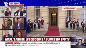 Story 2 : Passation, Michel Barnier rejoint Matignon - 05/09