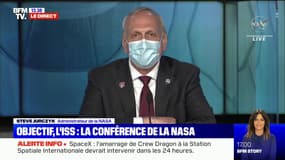 Steve Jurczyk (administrateur de la NASA): "Nous continuerons  d'envoyer des astronautes en orbite basse, sur la Lune et à terme, sur Mars"