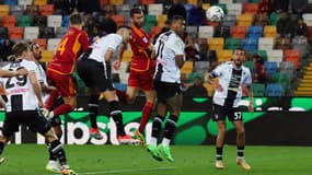 Bryan Cristante lors du match Udinese-Roma le 25/04/2024
