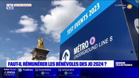 Faut-il rémunérer les bénévoles des JO 2024 ?