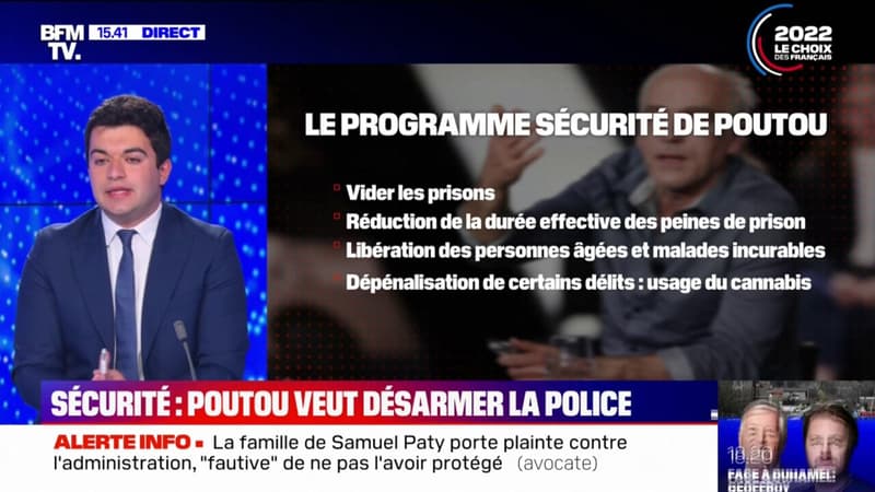 Présidentielle 2022: que propose Philippe Poutou sur le thème de la sécurité?