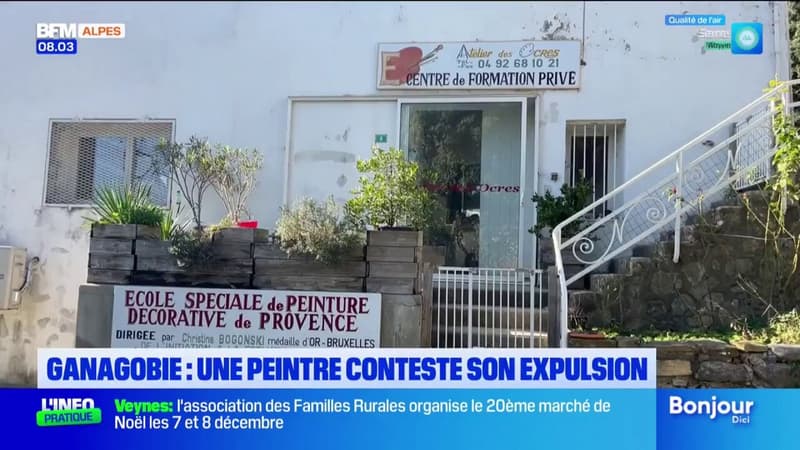 Ganagobie: une peintre conteste son expulsion