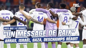 "Un message de paix", Deschamps réagit aux événements à Arras, en Israël et à Gaza