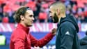 Antoine Griezmann  et Karim Benzema 