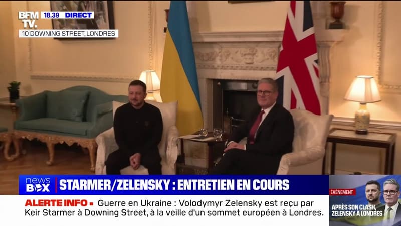 Volodymyr Zelensky à Keir Starmer: 