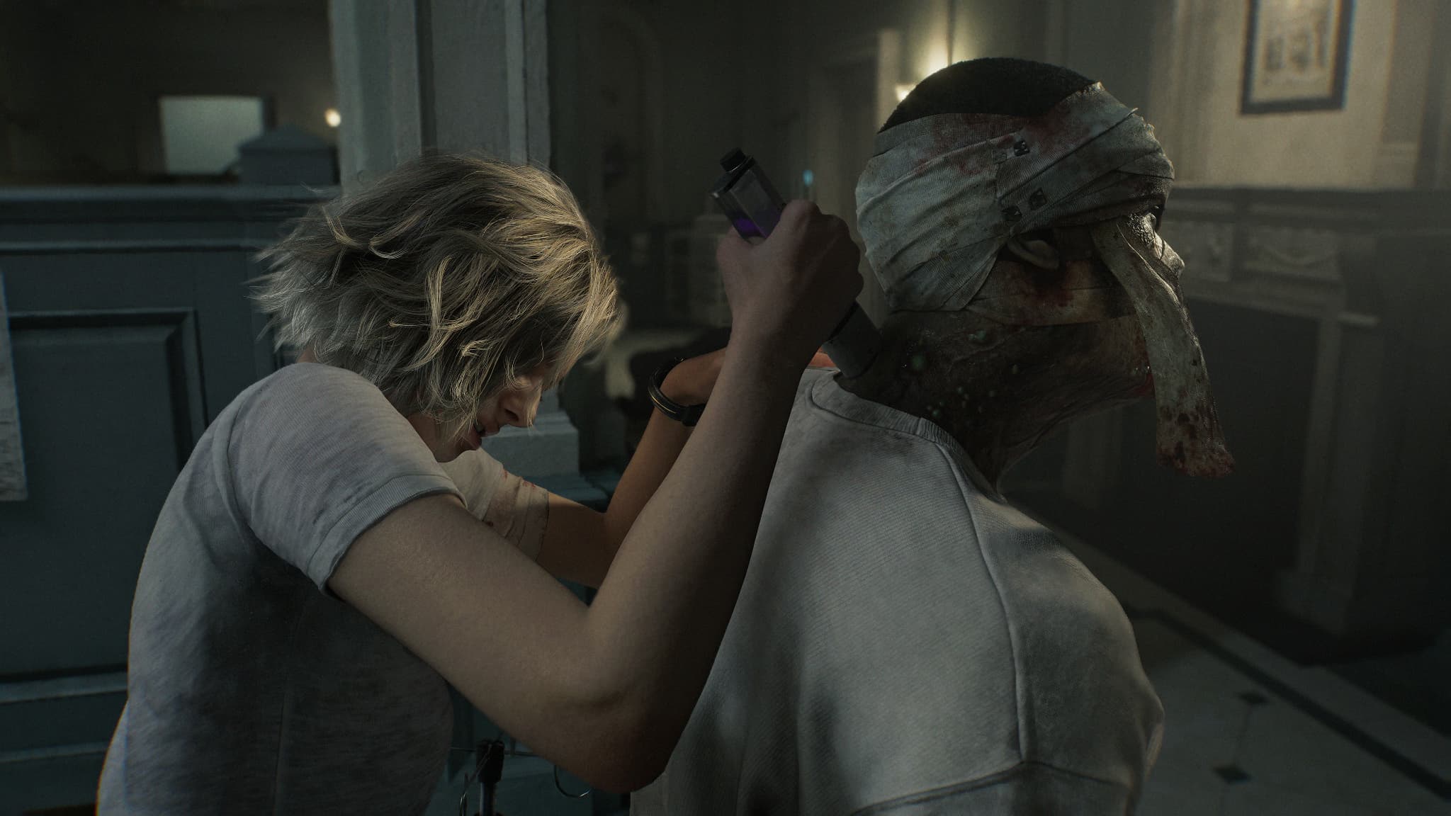 Grace opte pour l'infiltration, l'exploration et la gestion de ses ressources pour créer des armes