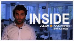 Inside : Julien Khaski, journaliste programmateur BFM Business 