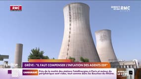Grève: "Il faut compenser l'inflation des agents EDF", Thomas Plancot, représentant CGT FNME nucléaire 