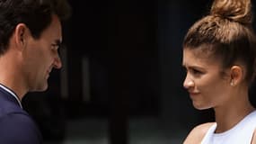  Roger Federer et Zendaya 