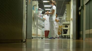 Un couloir d'hôpital - Image d'illustration