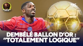 Dembélé Ballon d'or : "C'est totalement logique" estime Rothen